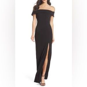 Lulus black mermaid gown